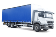 Van Hire Lowestoft - 26 Tonne Curtain Side Truck - Truck hire Lowestoft