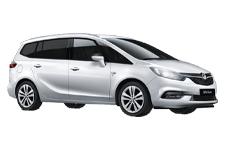 Van Hire Lowestoft - Vauxhall Zafira 7-Seater - Minibus hire Lowestoft